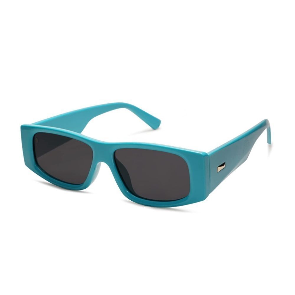 Retro Vintage Rectangular Sunglasses - Picture 2 of 4